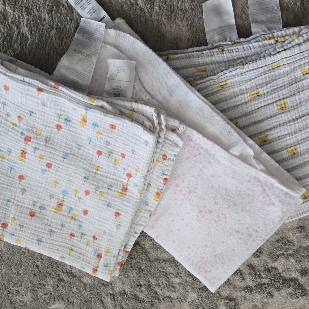 Soft Multicolor Baby Muslin Blankets
